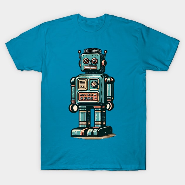 Robot T-Shirt by VDUBYA